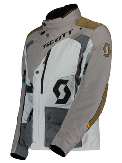 Kurtka motocyklowa damska tekstylna Scott Dualraid Dryo szara