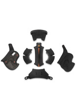 Wyściółka centralna + poduszki policzkowe Sport Fit do kasku Schuberth C5 / E2 grubsza od standardowej [rozm. 61]