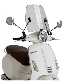 Szyba motocyklowa turystyczna PUIG Urban Vespa Primavera 50/ 125 (14-) lekko przyciemniana