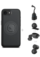 Zestaw do samochodu: etui MAG na telefon iPhone 17e (magnetyczne) oraz mocowanie Quad Lock