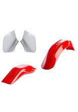 Zestaw plastików Acerbis Honda XR 400 [96-04]/ 250 [96-03] biało-czerwony
