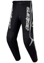 Spodnie cross Alpinestars MX Fluid Apex V2 czarno-srebrne