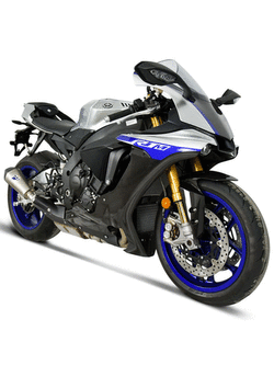 Tłumik Slip-On Termignoni Conical tytan + rura łącząca do Yamaha YZF R1 1000 (15-20)