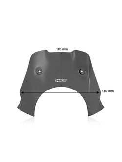 Szyba motocyklowa WRS Enduro Husqvarna Norden 901 (22-24)/ Expedition (23-24) mocno przyciemniana