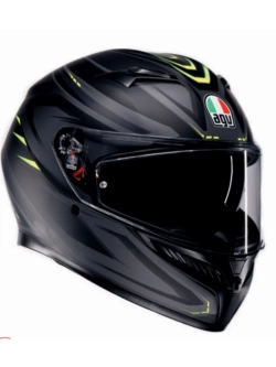 Kask integralny AGV K3 Syth czarno-żółty matowy