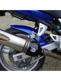 Osłona tłumika R&G do Suzuki SV1000 Bikini (06) czarna (lewa strona)