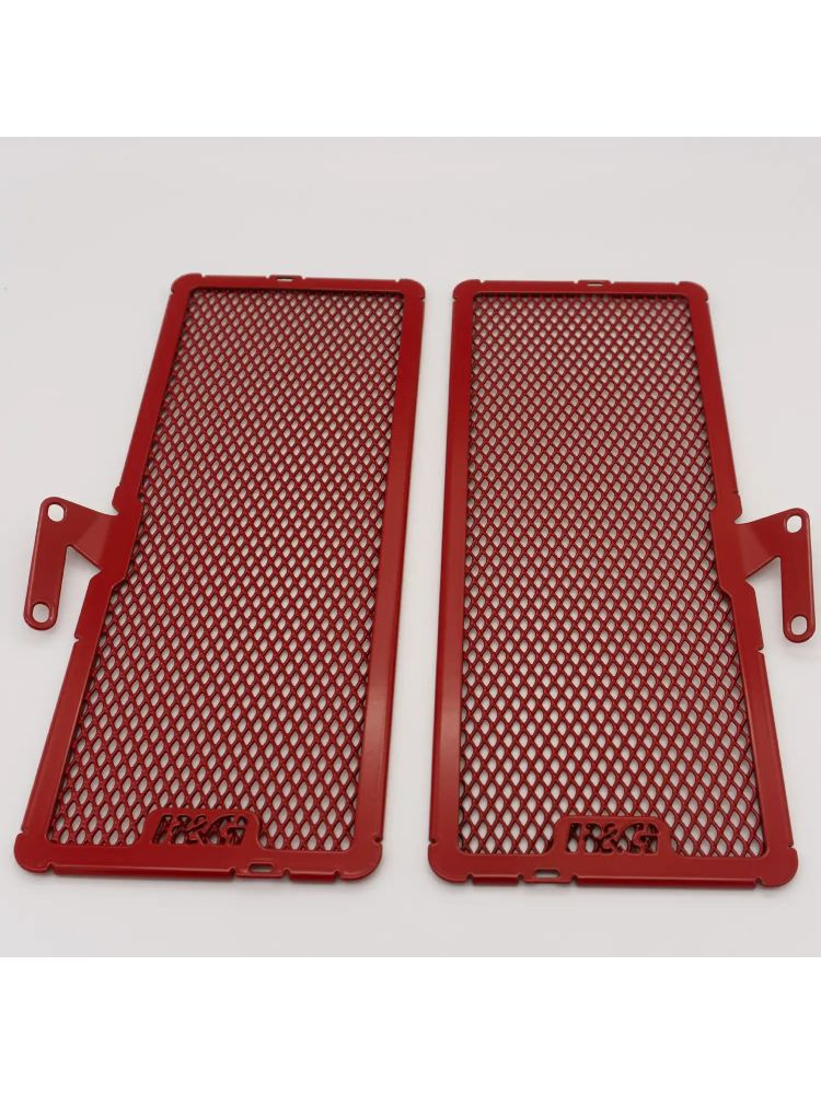 Osłona chłodnicy R&G aluminiowa do Ducati Multistrada V4 (21-) czerwona