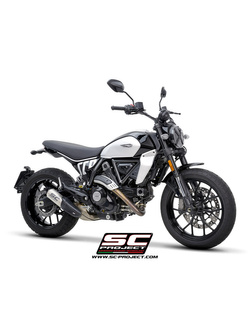Tłumik motocyklowy SC-Project CR-T Ducati Scrambler 800 (23-) tytan