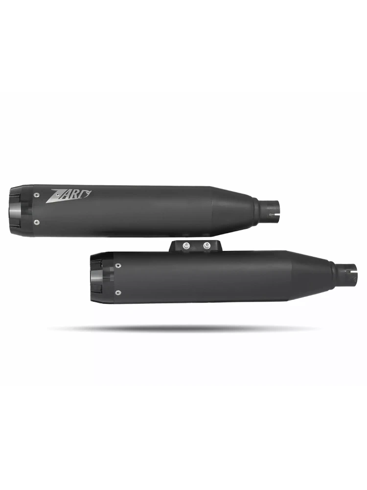 Tłumik motocyklowy Zard Overlapped Slip-On Harley Davidson (wybrane modele) czarno-brązowy