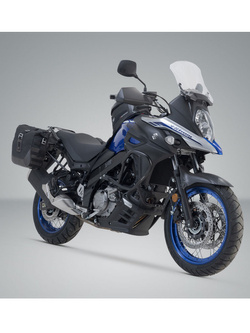 Zestaw sakw bocznych LEGEND GEAR LC2 ze stelażami SW-MOTECH Suzuki DL 650 V-Strom / XT (16-25) pojemność: 2 x 13,5 L]