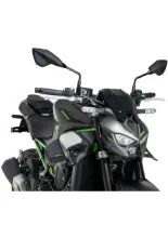 Spoilery boczne Puig D12 Kawasaki Z900/ SE (25-) czarne matowe