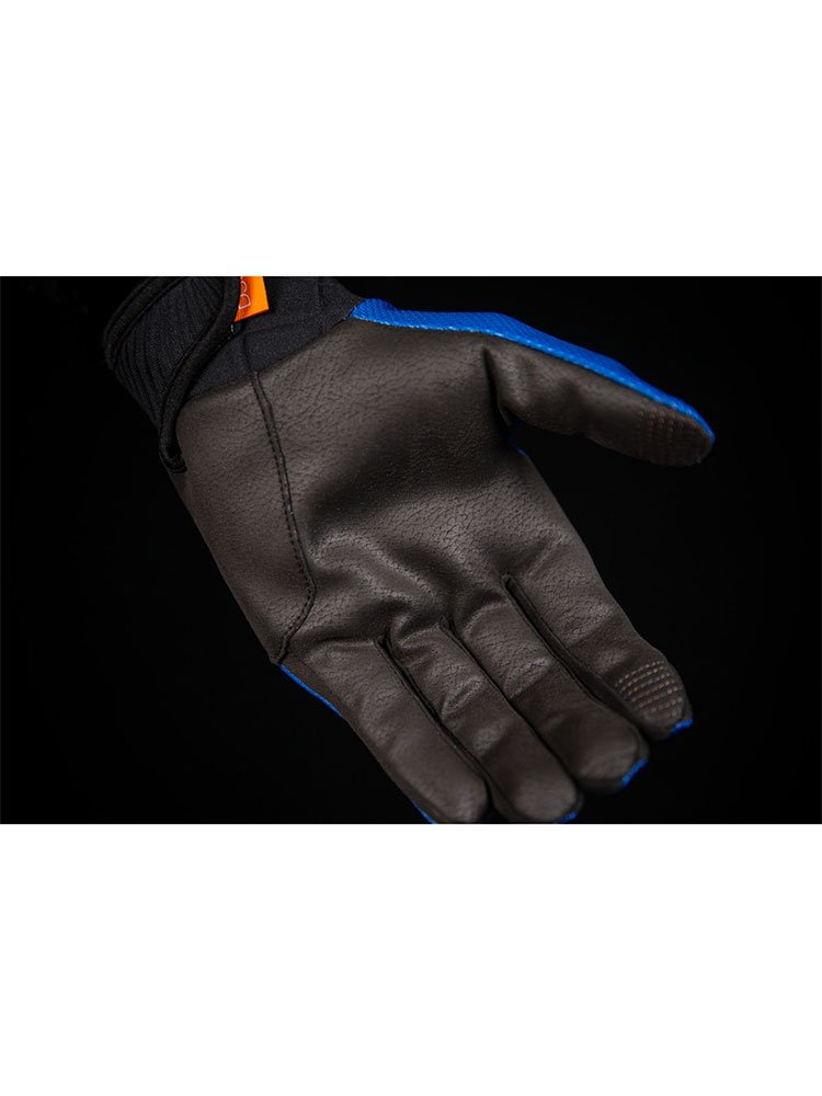 Rękawice motocyklowe Icon Anthem 2 niebieskie