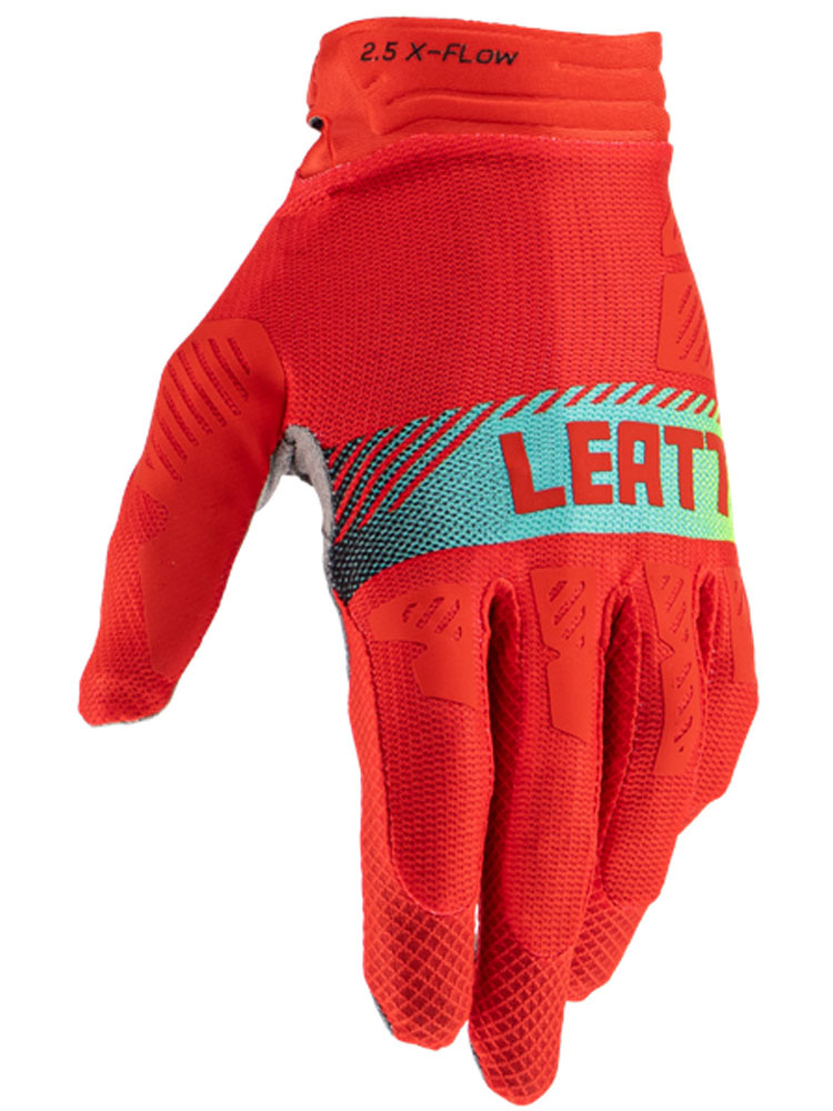 Rękawice cross Leatt Moto 2.5 X-Flow czerwone