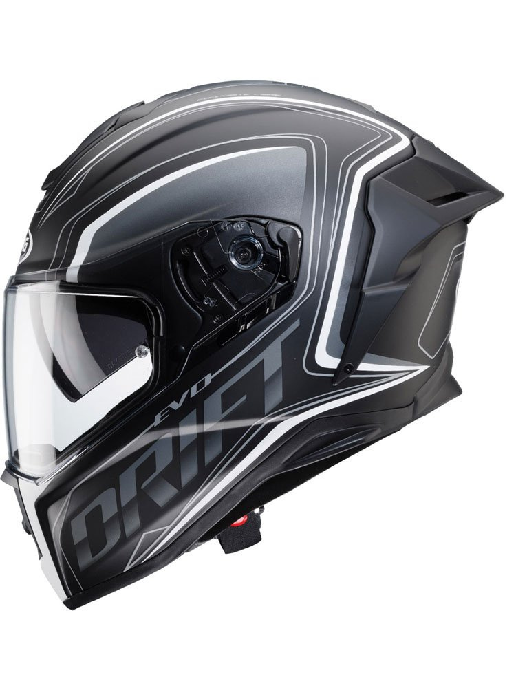 Kask integralny Caberg Drift Evo Integra czarno-biały matowy