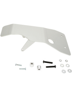 Płyta pod silnik Moose Racing do Honda CRF 50 F / 70 F (02-21) srebrna