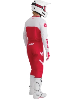 Rękawice cross Thor Ridemode Static czerwone