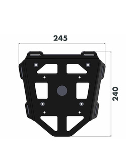 Zestaw: kufer centralny Journey 30 + stelaż Hepco&Becker Honda CRF 250 L (12-) / Rally (17-)