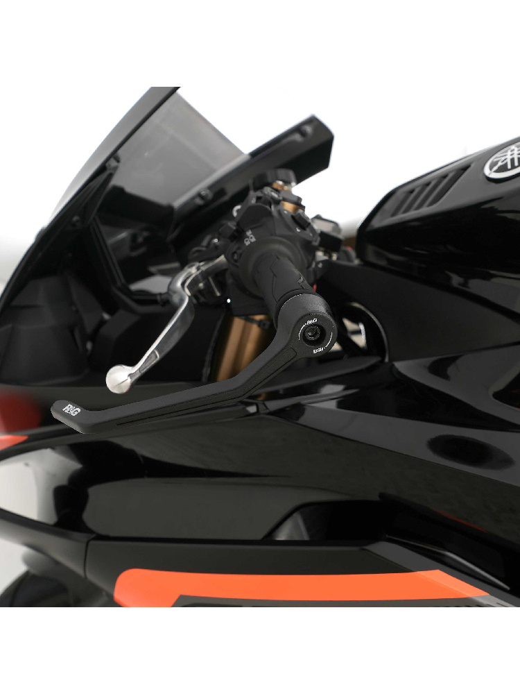 Osłona dźwigni hamulca i końcówka kierownicy R&G Racing Interlock Yamaha/ Honda/ Triumph (wybrane modele)