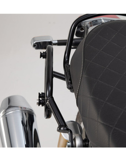 Zestaw: kufry boczne plastikowe Urban ABS + stelaże SLC Sw-Motech Royal Enfield Continental GT 650 (18-), Interceptor 650 (18-) [pojemność: 2 x 16,5l]