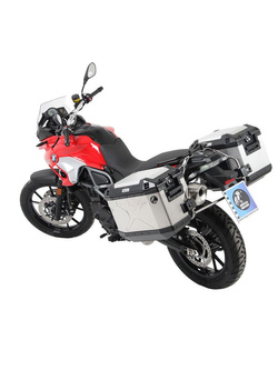 Zestaw: kufry boczne + stelaże Hepco&Becker Xplorer Cutout do BMW F 800 GS (08-18)