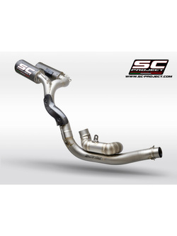 Układ wydechowy SC Project 2-1-2 CR-T M2 Carbon - Ducati Panigale V4 / V4 S [19-20]
