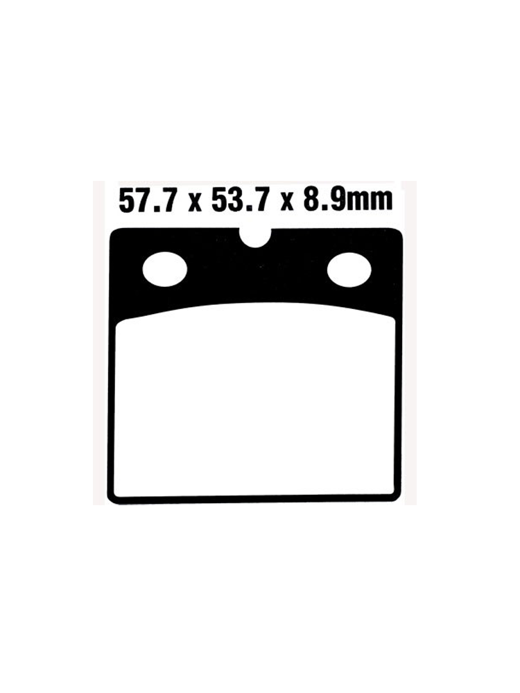 Klocki hamulcowe EBC FA171HH 57.7 x 53.7 x 8.9mm NA PRZÓD