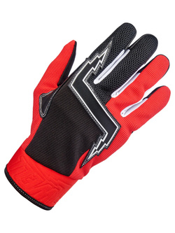 Rękawice cross Biltwell Baja czerwono-czarne