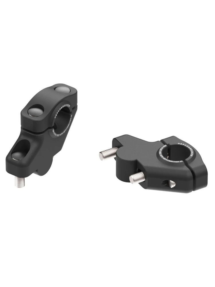 Podwyższenie kierownicy Hepco&Becker Yamaha MT-03 (14-24) (30 mm w górę, 21 mm w tył) czarne