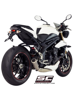 Tłumik CR-T Slip-on SC-Project do Triumph SPEED TRIPLE 1050 [11-15]