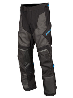 Spodnie motocyklowe tekstylne Klim Baja S4 czarno-niebieskie