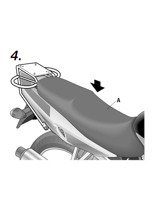 Stelaż pod kufer centralny Shad do Suzuki GS 500/ F (01-11)