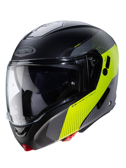 Kask szczękowy Caberg Horus Scout czarno-żółty matowy
