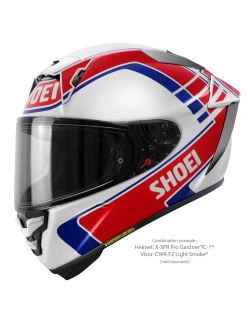 Kask integralny Shoei X-SPR PRO Gardner TC-1 biało-czerwony