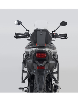 Zestaw: kufry boczne TRAX ADV + stelaże PRO SW-MOTECH 45/45L do motocykla Honda XL750 Transalp (22-) [pojemność 2 x 45 L] srebrne