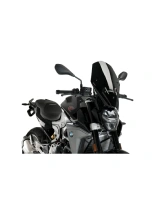 Owiewka motocyklowa turystyczna PUIG BMW F900R (20-) (z oryginalnym wspornikiem) czarna