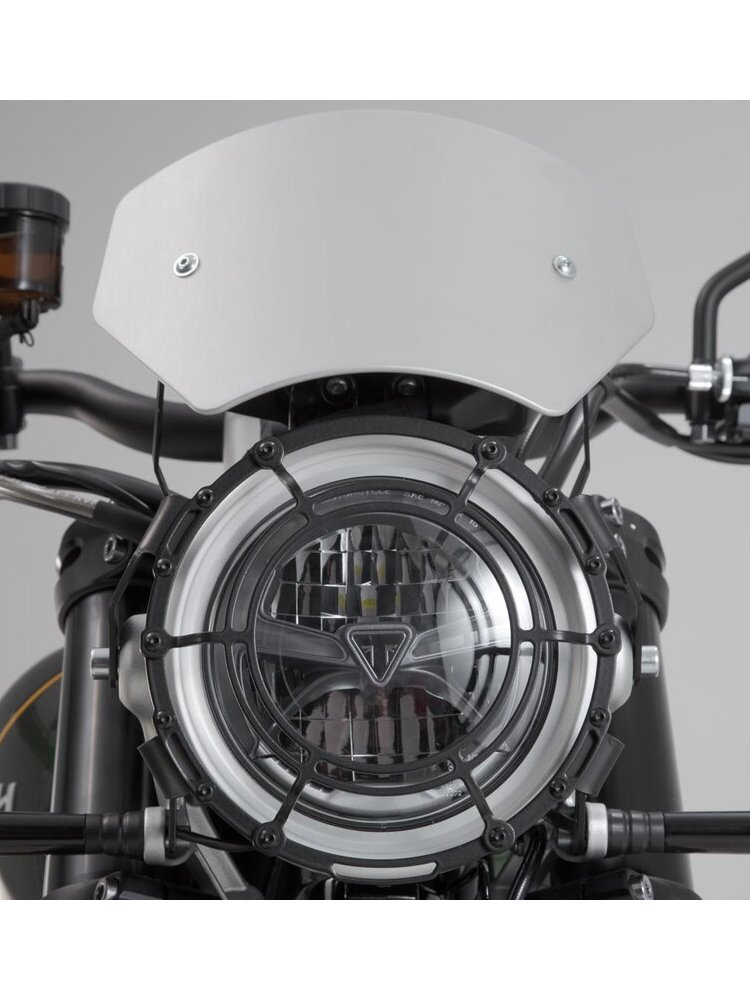 Szyba motocyklowa SW-MOTECH Triumph Scrambler 1200 XC / XE (19-)/ X (25-) szara
