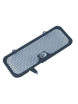 Osłona chłodnicy i chłodnicy oleju R&G Racing Suzuki GSX-R 1000 (03-04) aluminiowa, czarna