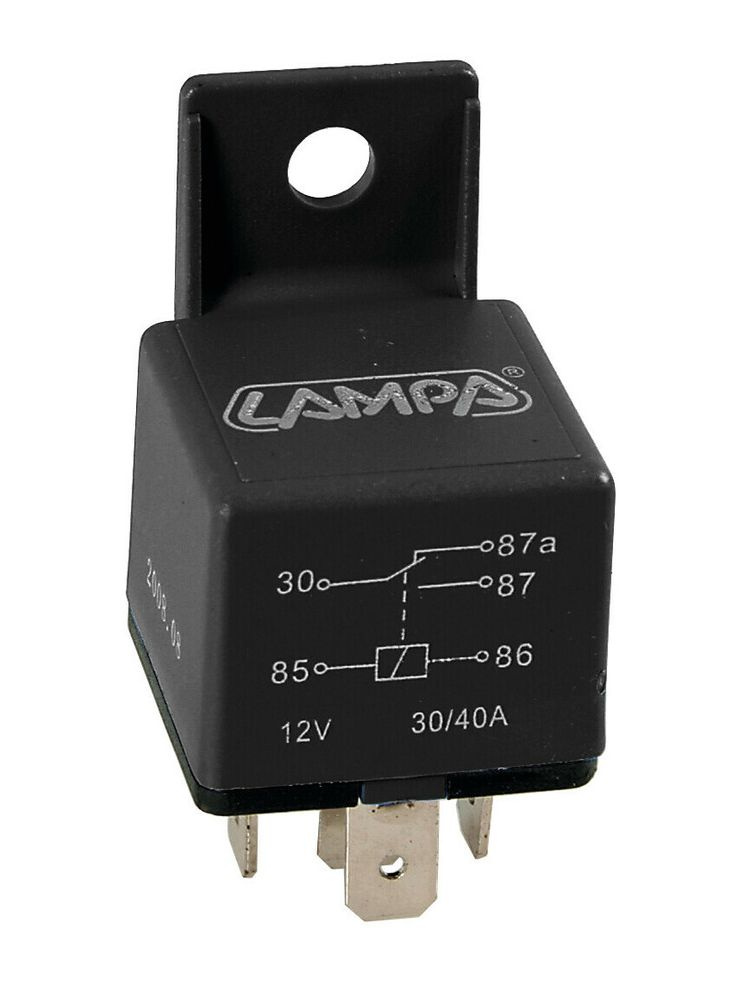 Uniwersalny przekaźnik Lampa 5 pinów [12V-40A]