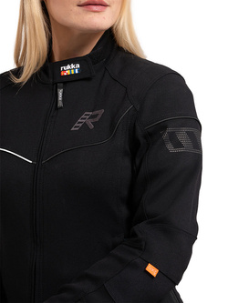 Kurtka motocyklowa damska tekstylna Rukka Airgobina 2.0 czarna