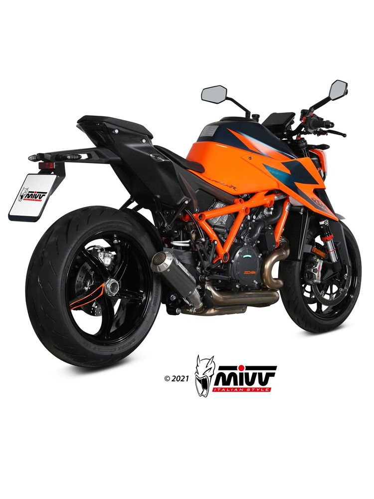 Tłumik motocyklowy Slip-On Line (MK3) MIVV do KTM Superduke 1290 (20-) carbon