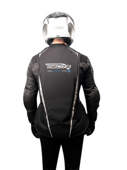 Kamizelka motocyklowa z poduszką powietrzną Helite E-Turtle 2 + Czujnik SDU czarna