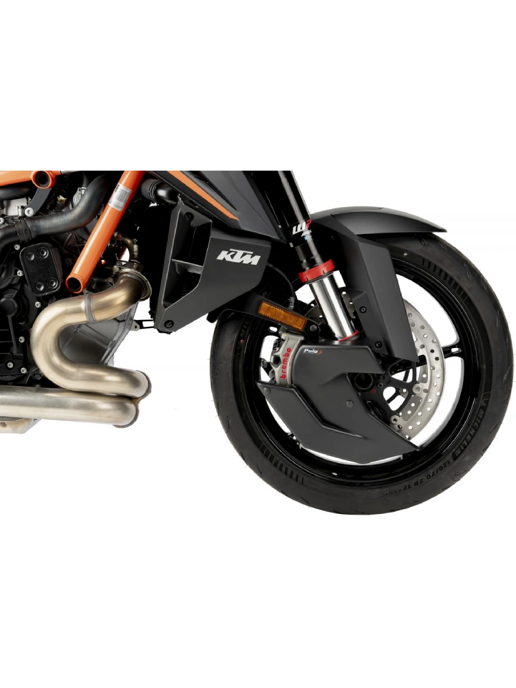 Owiewka hamulców Puig KTM 990 Duke R/ KTM 1390 Super Duke R (24-) czarna matowa