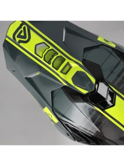 Kask enduro Acerbis Airstrike-C czarno-żółty