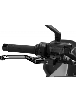 Regulowana dźwignia hamulca PUIG 4.0 Evo [bez zawiasu] czarna