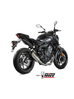Pełny układ wydechowy (GP Pro) MIVV do Yamaha MT-07 / FZ-07 (21-) titanium