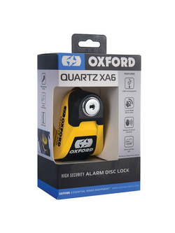 Disc Lock Oxford Quartz XA6 z alarmem [pin: 6mm]