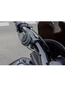 Uchwyt montowany na kierownicy motocykla Quad Lock PRO duży czarny