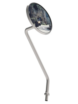 Uniwersalne lusterko Oxford Chrome [lewe]