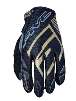 Rękawice motocyklowe Five MXF Pro Rider S czarno-złote