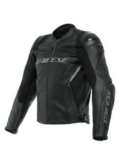 Kurtka motocyklowa skórzana Dainese Racing 4 czarna